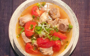 Canh chua sườn non
